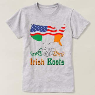 Camiseta Raíces irlandesas americanas