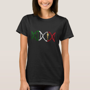 Camiseta Raíces Italianas Espaguetis Dna Carbonara Bolognes