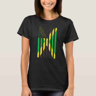 Camiseta Raíces Jamaiquinas Patrimonio De La Bandera Estado
