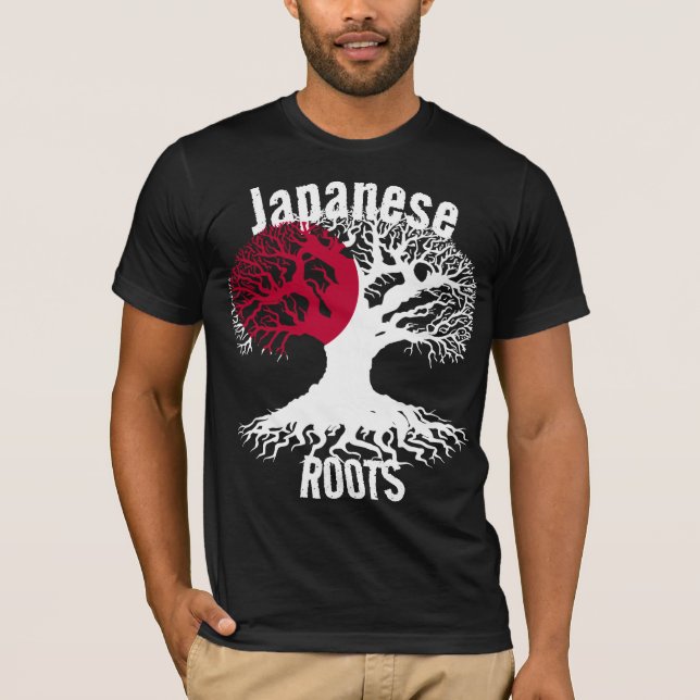 CAMISETA RAÍCES JAPONESES (Anverso)