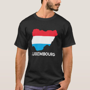 Camiseta Raíces Luxemburguesas Letzebuerg Bandera de Luxemb