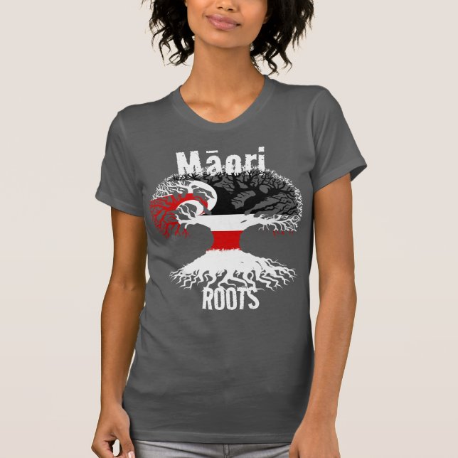 Camiseta RAÍCES Māori (Anverso)