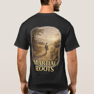Camiseta Raíces Marciales Siguen siendo el Camino