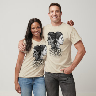 Camiseta Raíces mexicanas: Día de la Vida y la Muerte de lo
