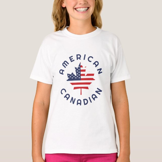 Camiseta Raíces norteamericanas canadienses (Anverso)