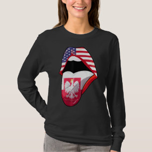 Camiseta Raíces polacas norteamericanas Ee. Polska Polonia,