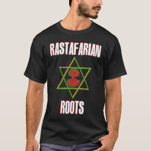 Camiseta Raíces rastafarianas Guía Jah