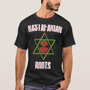 Camiseta Raíces rastafarianas Guía Jah
