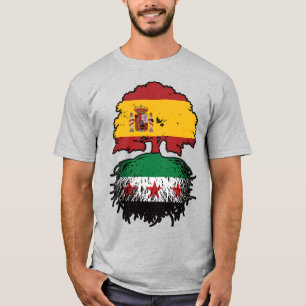Camiseta Raíces Sirias Españolas y Árbol de la Corona