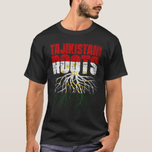 Camiseta Raíces tayikas: Bandera del Patrimonio de Tayikist