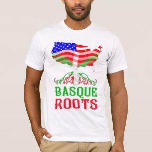 Camiseta Raíces vascas norteamericanas