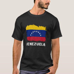Camiseta Raíces Venezolanas Bandera De Venezuela Vintage Ve