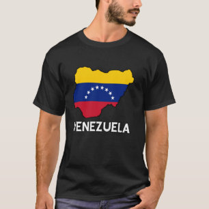 Camiseta Raíces Venezolanas Orgullo Venezolano Bandera de V