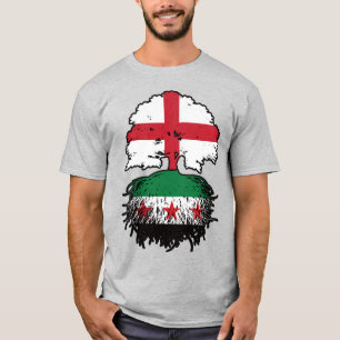 Camiseta Raíces y Corona: Árbol Inglaterra-Siria