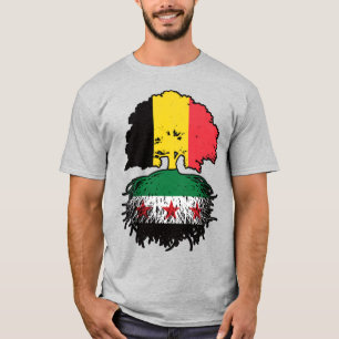Camiseta Raíces y Corona del Árbol Sirio Belga
