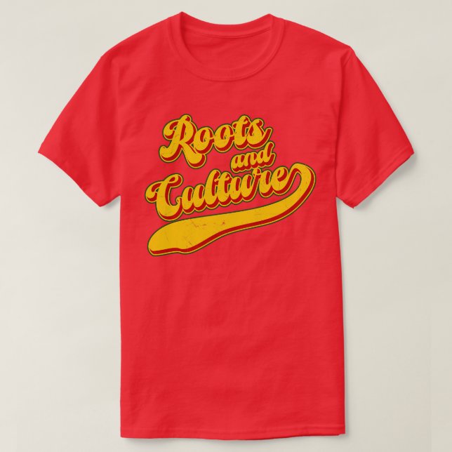 Camiseta Raíces Y Cultura (Diseño del anverso)