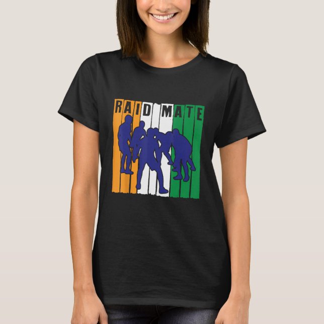 Camiseta Raid Mate Kabaddi Player India Sports (Anverso)