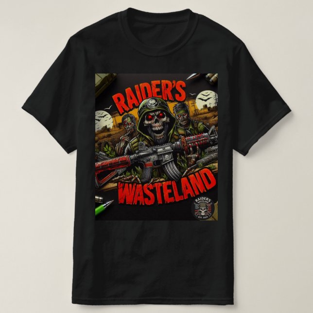 Camiseta Raider’s Wasteland Zombie Skelly Shirt (Diseño del anverso)