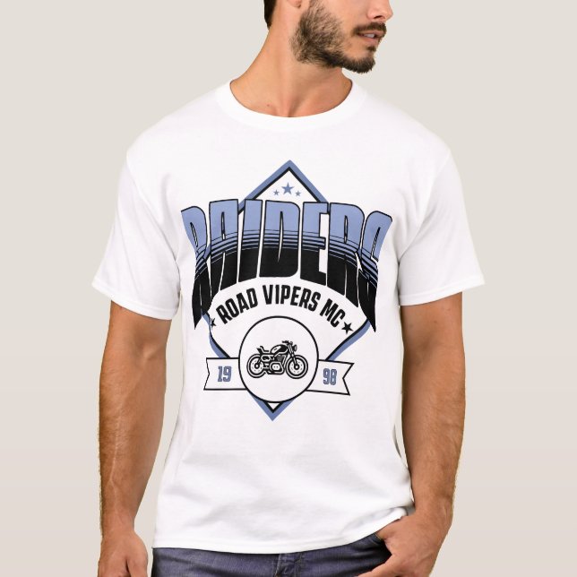 Camiseta Raiders Road Vipers MC (Anverso)