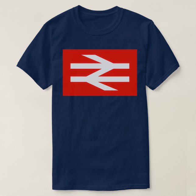 CAMISETA RAIL BRITÁNICO (Diseño del anverso)