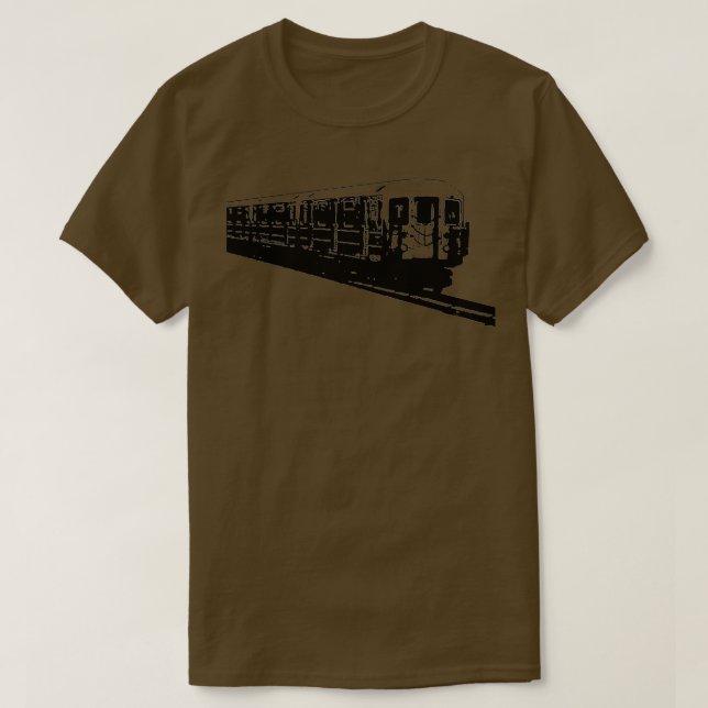 CAMISETA RAILROAD CAR (Diseño del anverso)