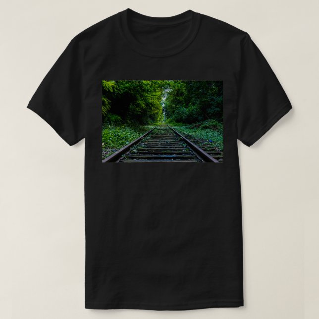 Camiseta Railroad Tracks 6 (Diseño del anverso)