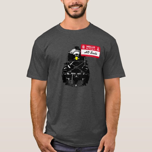Camiseta Railroader modelo - hola mi indicador es - (Anverso)