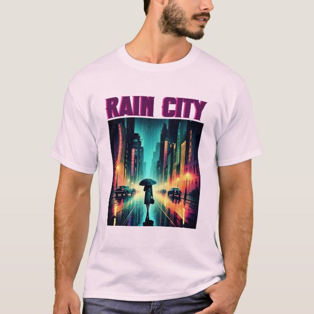 Camiseta Rain City (Anverso)