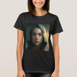Camiseta Rain hood girl