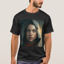 Camiseta Rain hood girl