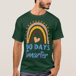 Camiseta Rainb, 100 días más inteligente, profesor de guard