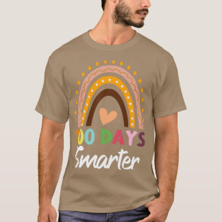 Camiseta Rainb, 100 días más inteligente, profesor de guard
