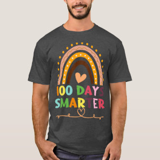 Camiseta Rainb, 100 días más inteligente, profesor de guard