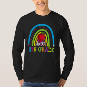 Camiseta Rainb, primer día del undécimo grado del profesor 