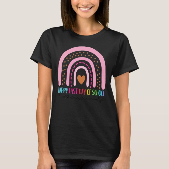Camiseta Rainbo, técnico oftálmico de la escuela de último  (Anverso)