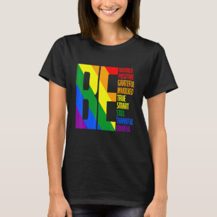 Camiseta Rainbo transexual mes del Orgullo Gay Bandera Lgbt