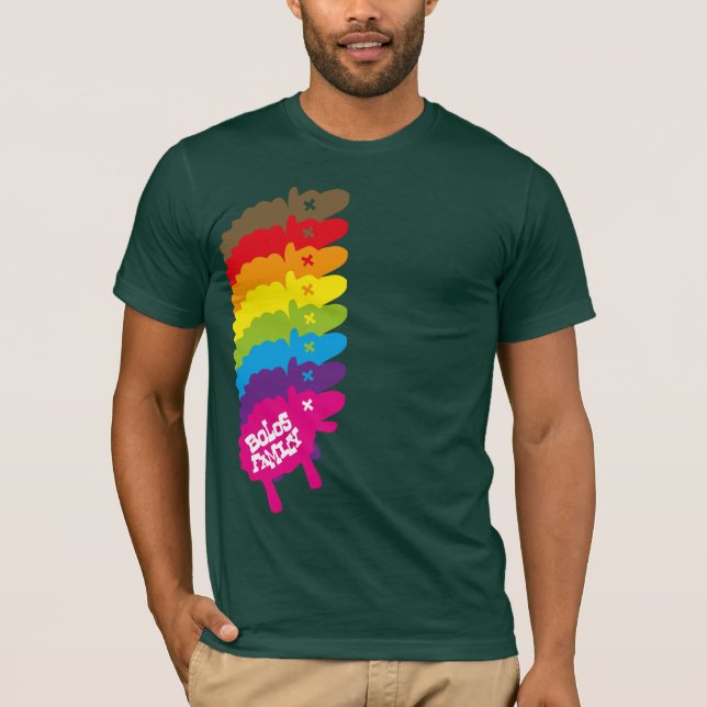 Camiseta rainbow (Anverso)