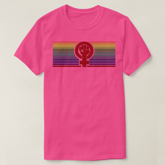 Camiseta Rainbow feminist (Diseño del anverso)