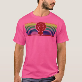 Camiseta Rainbow feminist