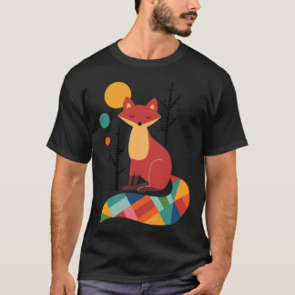 Camiseta Rainbow Fox