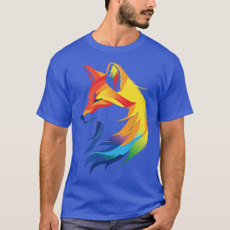 Camiseta Rainbow Fox