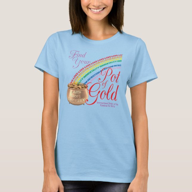 Camiseta Rainbow Girls T-shirt (Anverso)