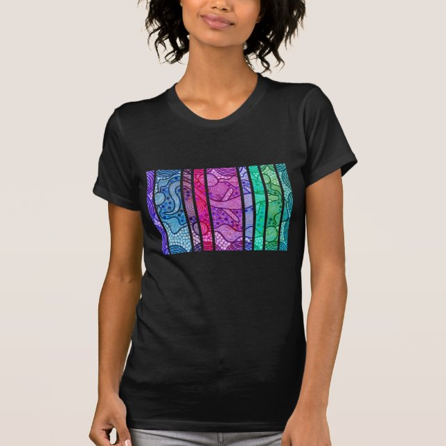 Camiseta RÁINBOW GOANNA Tshirt por Mundara (Anverso)