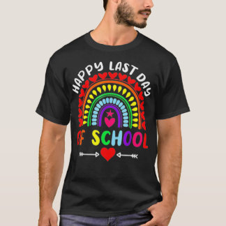 Camiseta Rainbow Happy El Último Día Del Estudiante De La E