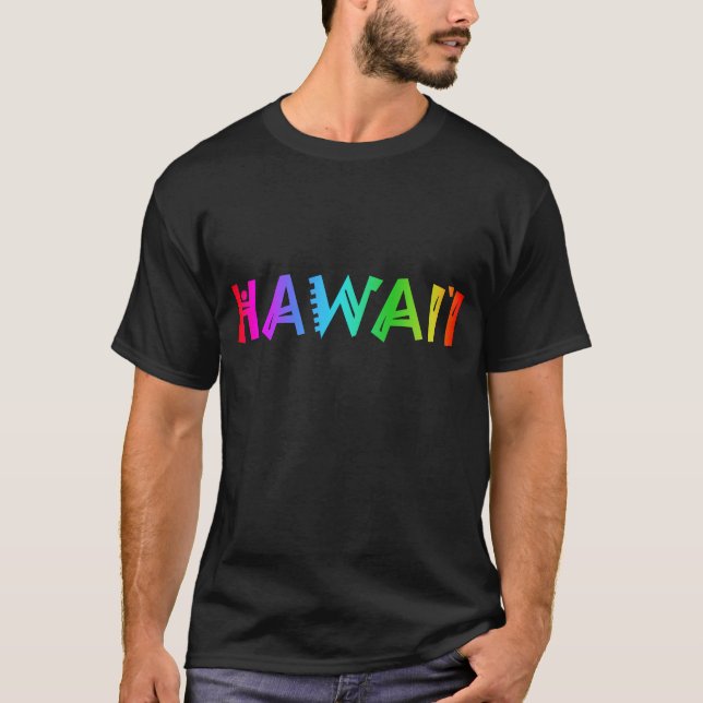 Camiseta Rainbow Hawaii (Anverso)