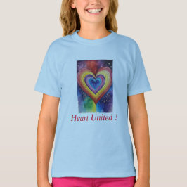 Camiseta "Rainbow Heart Unity Tee" o "Heart United Rainbow"