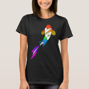 Camiseta Rainbow Koi Fish
