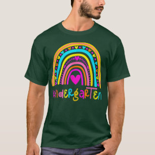 Camiseta Rainbow Last Day Of School 2022 Kindergarten Teach
