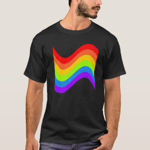 Camiseta Rainbow LGBT Heartbeat Gay Lesbian Orgullo LGBTQ M