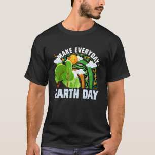Camiseta Rainbow Make Earth Day Everyday Pine Tree 2022 Ear